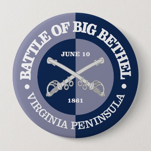 Big Bethel (B&G) Ronde Button 4,0 Cm (Voorkant)