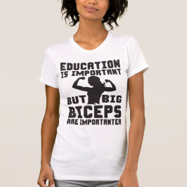 Big Biceps is belangrijk dan het Shirt van het Ond