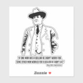 Big Bill Haywood Quote Sticker (Vel)