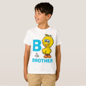 Big Bird | B is voor Broeder T-shirt (Voorkant volledig)