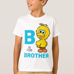 Big Bird B is voor Broeder T-shirt