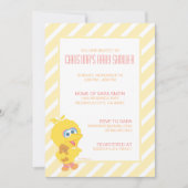 Big Bird Baby shower Invite Kaart (Voorkant)