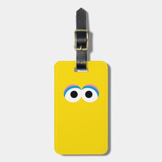 Big Bird Big Face Bagagelabel (Voorkant verticaal)