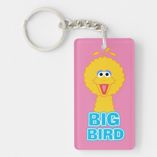 Big Bird Classic Style Sleutelhanger (Voorkant)