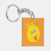 Big Bird Face Sleutelhanger (Voorkant Links)