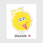 Big Bird Face Sticker (Vel)