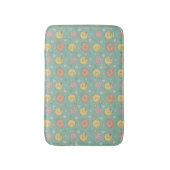 Big Bird | Good Vibes Floral Pattern Badmat (Voorkant Verticaal)