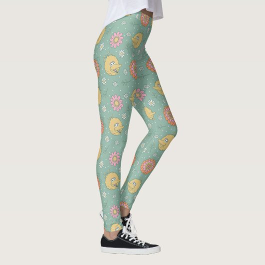 Big Bird | Good Vibes Floral Pattern Leggings (Rechts)