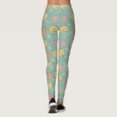 Big Bird | Good Vibes Floral Pattern Leggings (Achterkant)