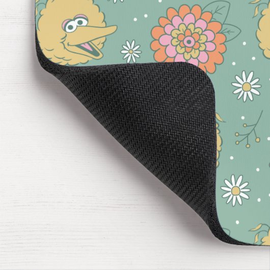 Big Bird | Good Vibes Floral Pattern Muismat (Hoek)