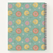 Big Bird | Good Vibes Floral Pattern Notitieboek (Achterkant)