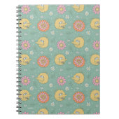 Big Bird | Good Vibes Floral Pattern Notitieboek (Voorkant)
