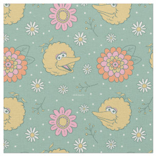 Big Bird   Good Vibes Floral Pattern Stof