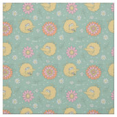 Big Bird | Good Vibes Floral Pattern Stof (Swatch)