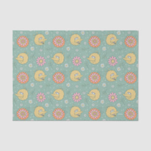 Big Bird   Good Vibes Floral Pattern Tissuepapier