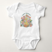 Big Bird | Grafisch grow Kindness Floral Romper (Voorkant)