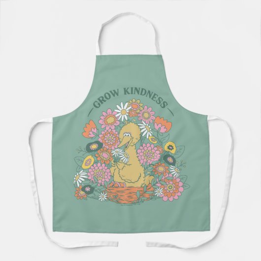 Big Bird | Grafisch grow Kindness Floral Schort (Voorkant)