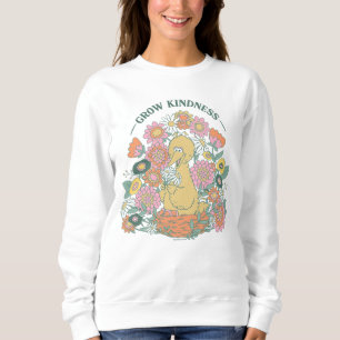 Big Bird Grafisch grow Kindness Floral Trui