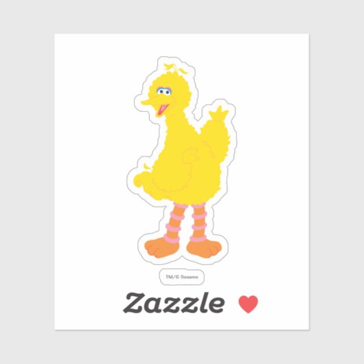 Big Bird Graphic Sticker (Vel)
