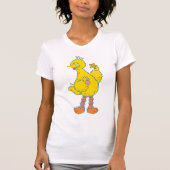 Big Bird Holding kerstversieringen T-shirt (Voorkant)
