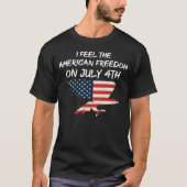 Big Bird on July 4th T-shirt (Voorkant)