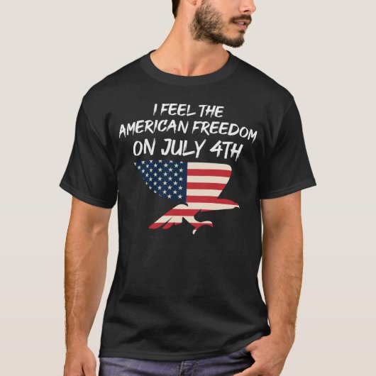 Big Bird on July 4th T-shirt (Voorkant)