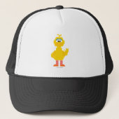 Big Bird Pixel Art Trucker Pet (Voorkant)