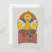 Big Bird | Psychedelic Briefkaart (Voorkant / Achterkant)