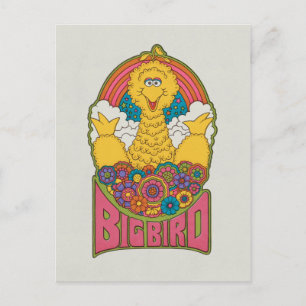 Big Bird   Psychedelic Briefkaart