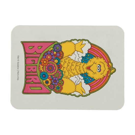 Big Bird | Psychedelic Magneet (Horizontaal)