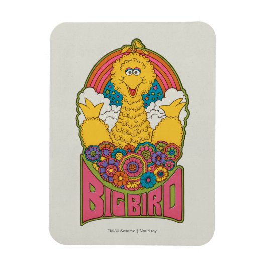 Big Bird | Psychedelic Magneet (Verticaal)
