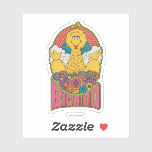 Big Bird | Psychedelic Sticker (Vel)