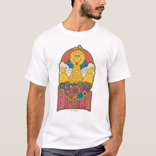 Big Bird | Psychedelic T-shirt (Voorkant)