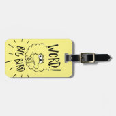 Big Bird Schaats Logo - Word! Big Bird Bagagelabel (Voorkant horizontaal)