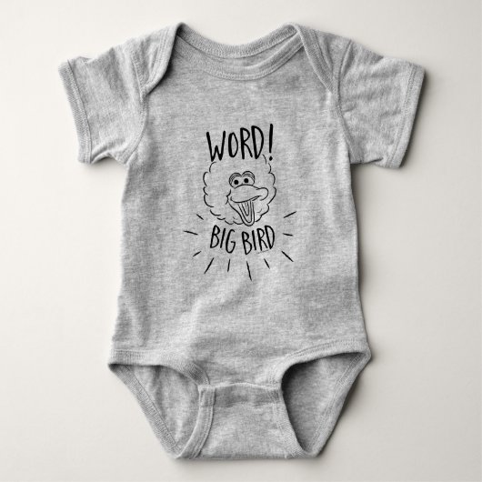 Big Bird Schaats Logo - Word! Big Bird Romper (Voorkant)