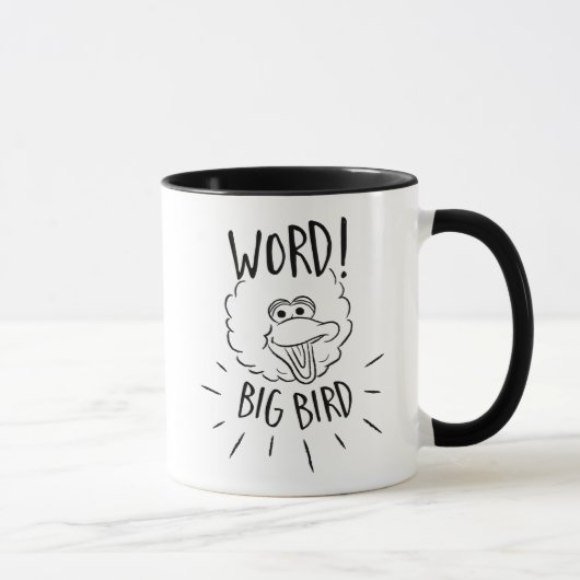 Big Bird Skate Logo - Word! Big Bird Mok (Rechts)