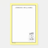 Big Bird Skate Logo - Word! Big Bird Post-it® Notes (Voorkant)