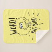 Big Bird Skate Logo - Word! Big Bird Sherpa Deken (Voorkant (horizontaal))
