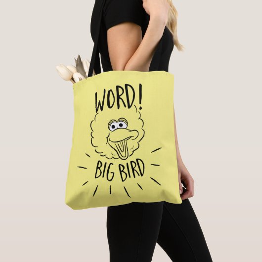 Big Bird Skate Logo - Word! Big Bird Tote Bag (Dichtbij)