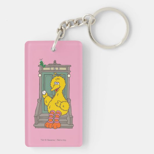 Big Bird Sleutelhanger (achterkant)