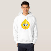 Big Bird Smiling Face Hoodie (Voorkant volledig)