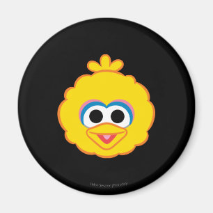 Big Bird Smiling Face Magneet