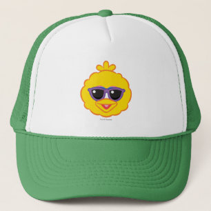 Big Bird Smilling Face met zonnebril Trucker Pet