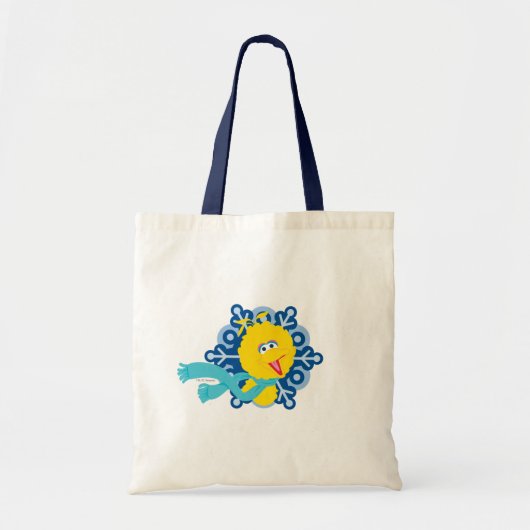 Big Bird Snowflake Tote Bag (Voorkant)