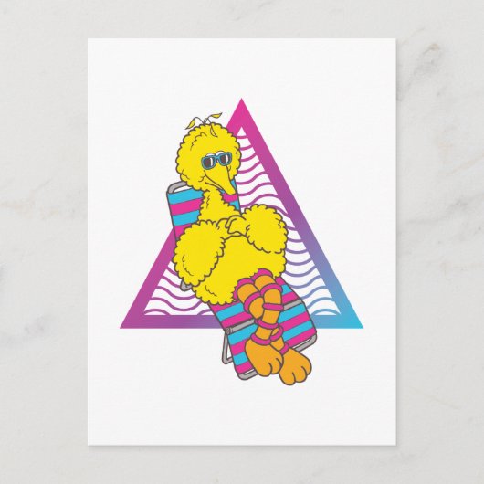 Big Bird | Summer Vibes Briefkaart (Voorkant)