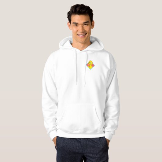 Big Bird | Tropische badge 2 Hoodie (Voorkant volledig)