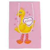 Big Bird Valentijn Medium Cadeauzakje (Achterkant)