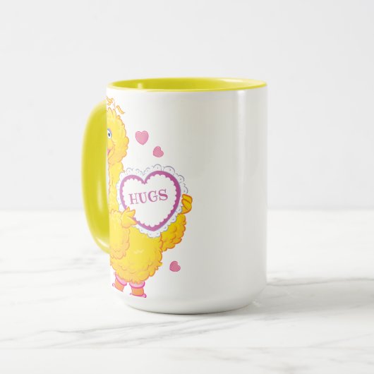 Big Bird Valentijn Mok (Voorkant links)