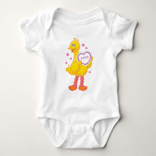 Big Bird Valentijn Romper (Voorkant)