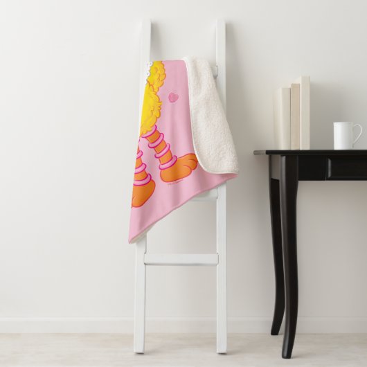 Big Bird Valentijn Sherpa Deken (In situ)